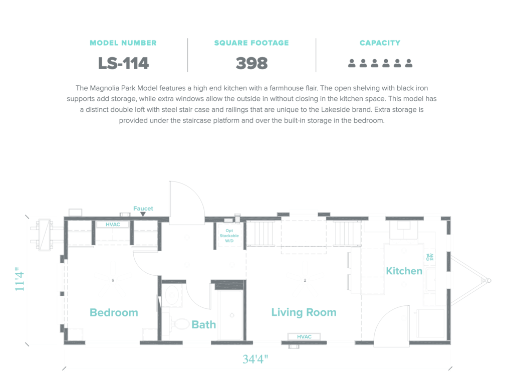 The Magnolia | Little Homes of Texas