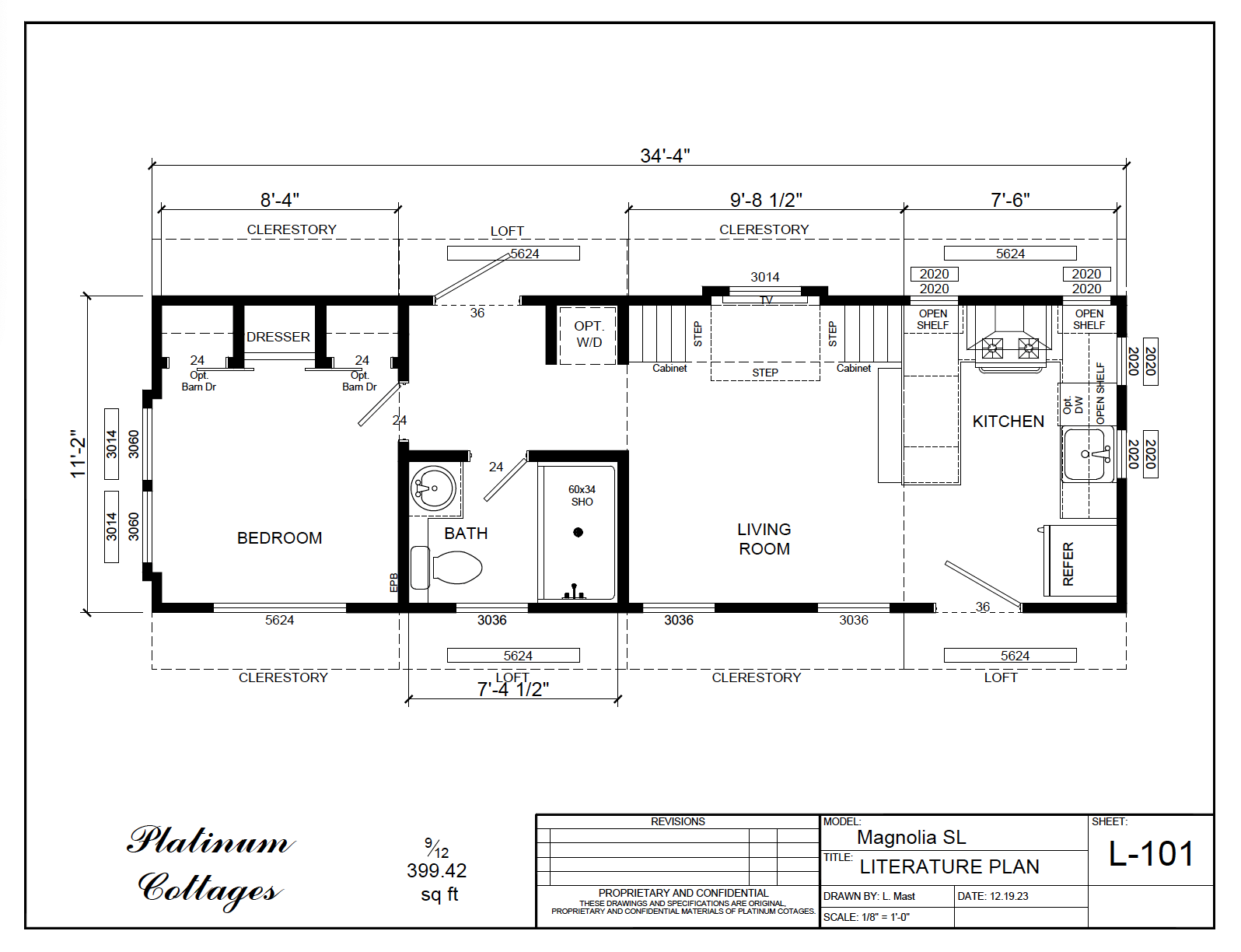 Magnolia small home floor plan with efficient layout, modern features, and cottage-style charm.