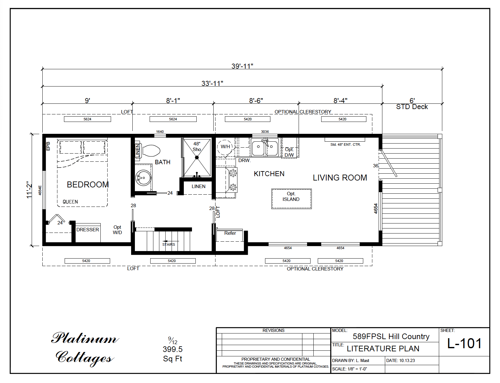 589FPSL Hill Country small home floor plan featuring an open layout, efficient design, and modern farmhouse details.
